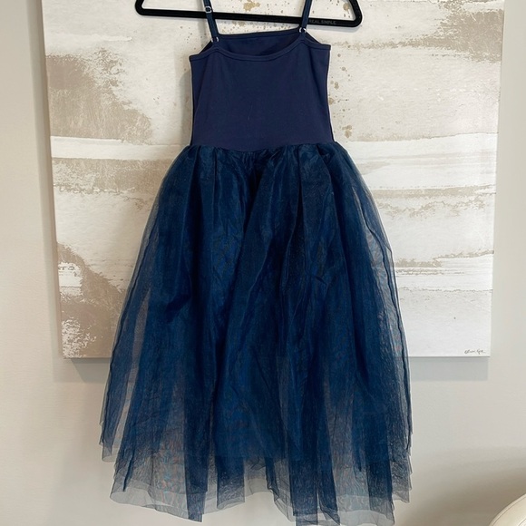 Ooh! La, La! Couture Blue Sequined Tulle Dress size 10 - Picture 4 of 5